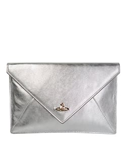 Vivienne westwood gold envelope clearance clutch bag